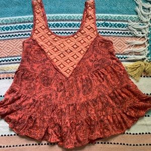 Free people boho tank